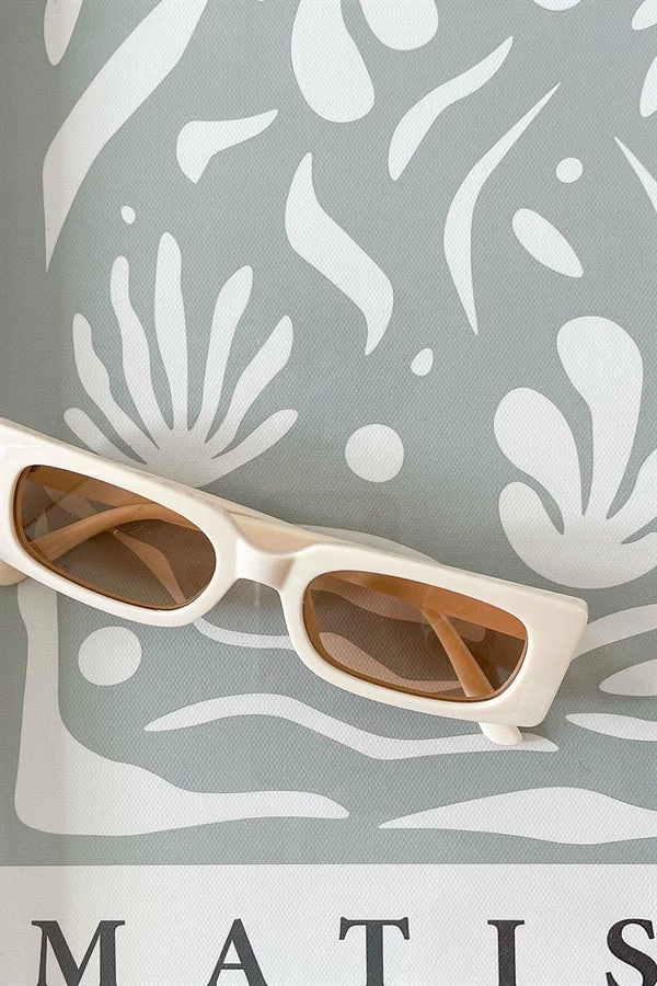 Adri Sunglasses - Cream 4 Adri Sunglasses - Cream - Image 2