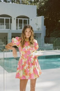 Veronika Shirred Dress -Sabo Shop 01d60bf2 5f5c 491c 9ab0 5c2bbabf6e1d