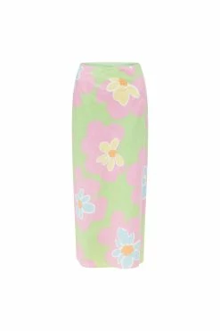 Samira Midi Skirt - Hana Green -Sabo Shop 0294742c e01c 4d33 80a9 cf70780102b0