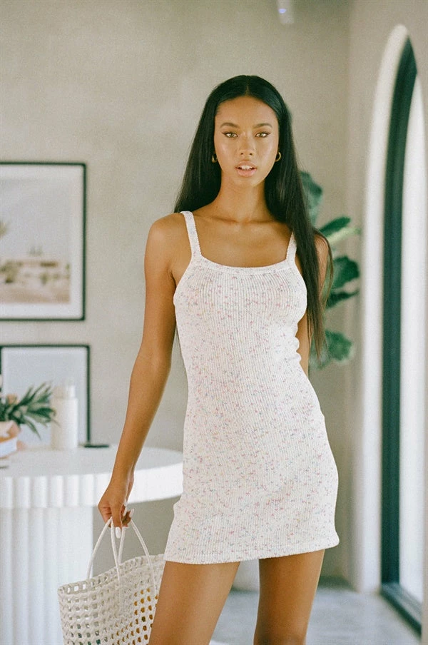 SAMPLE-Jamila Dress - Speck 4 SAMPLE-Jamila Dress - Speck - Image 2