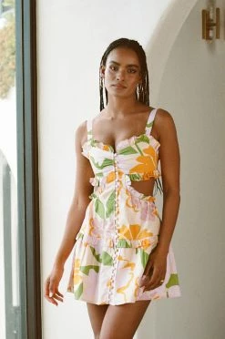 Alaya Dress - Lily Floral -Sabo Shop 06c0aece 7c82 42ee a481 afe599e234b0