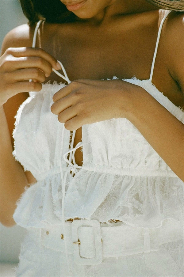 Kahlo Frill Cami 4 Kahlo Frill Cami - Image 2