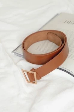 Geo Belt - Tan -Sabo Shop 0C1A8504colour