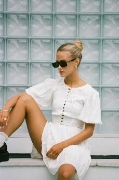 SAMPLE-Santana Dress - White -Sabo Shop 0bd90fc7 b5e5 4555 bd87 ee8d9ab1fc0b 9b8d7690 6587 4d72 80e3 a5b21cf819de