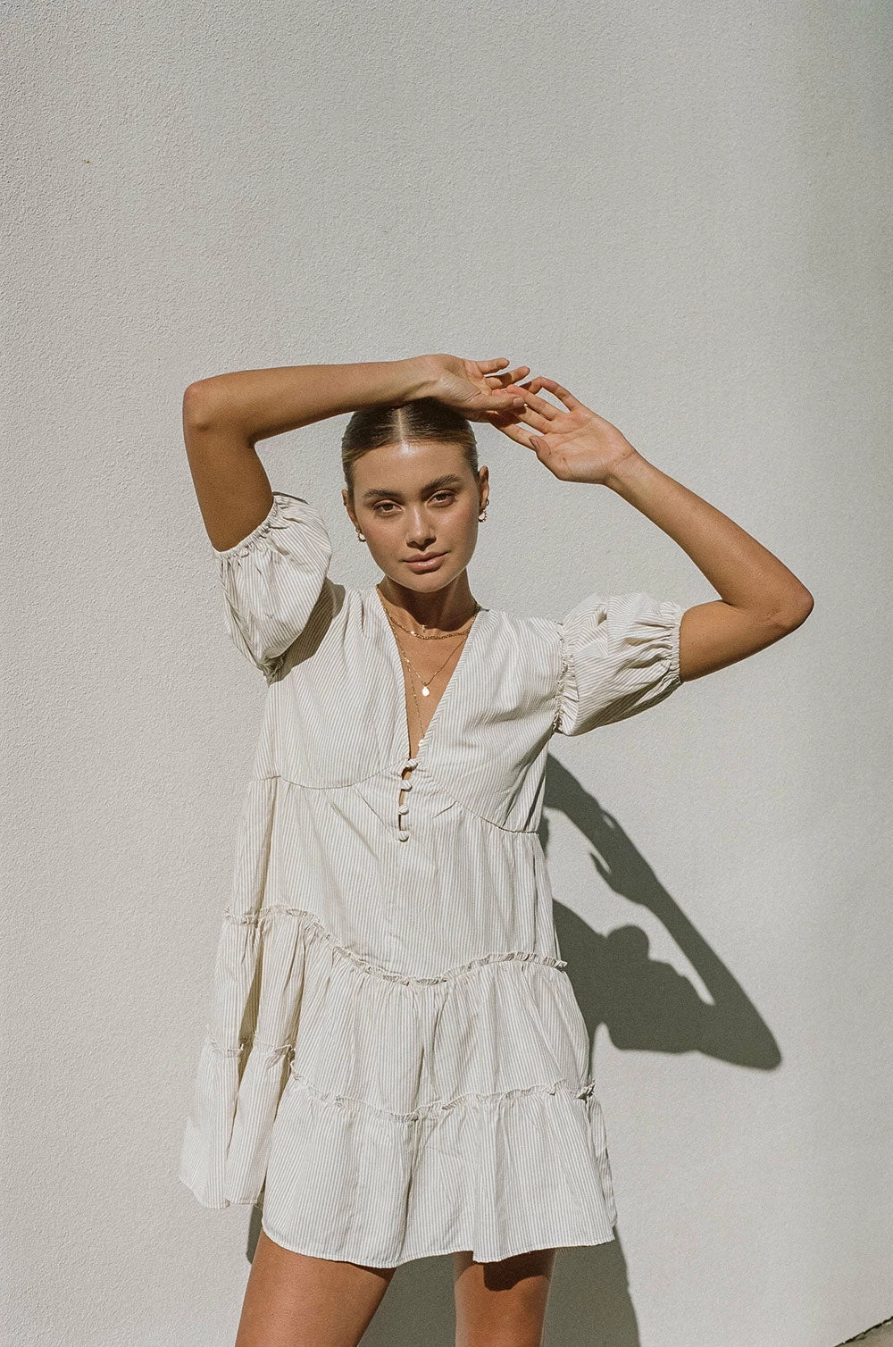 Leyah Dress - Stripe 3 Leyah Dress - Stripe