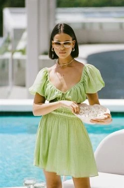 Zara Dress - Lime -Sabo Shop 0de42256 3e0e 483f aaed 44ace3ebd34f