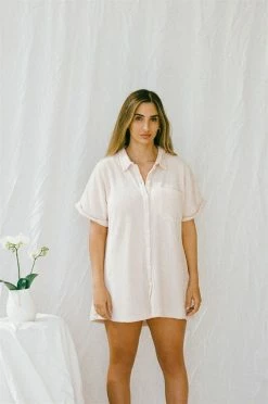 Cosy PJ Shirt Dress - Musk 13 Cosy PJ Shirt Dress - Musk -Sabo Shop 0e95b4fe 9d17 46f7 b50e dbc2fa6332ff