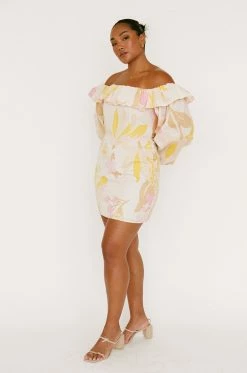 Suza Off Shoulder Dress -Sabo Shop 0f141012 cb02 4486 9cbe a1a069bc7dbf