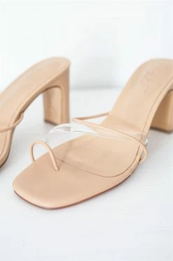 Strappy Rafaela Heels - Tan -Sabo Shop 16e6cba4 f7b3 48d7 bfd6 19e8e5a839e2