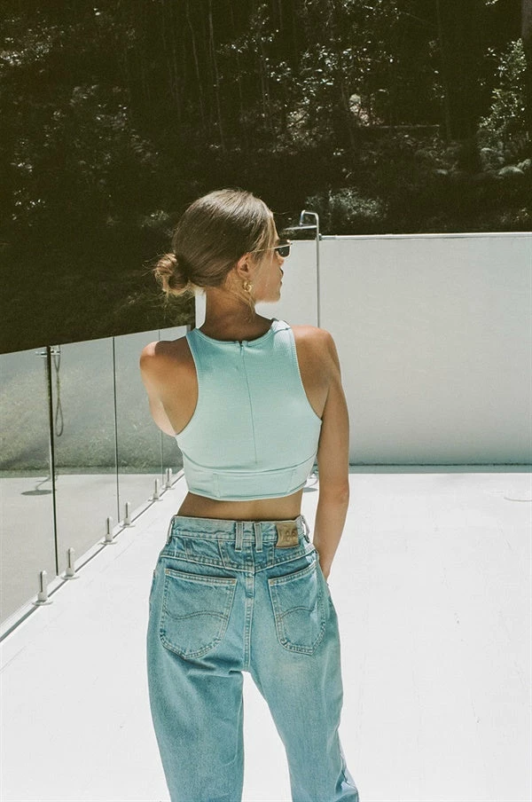 Kassidy Top - Blue 6 Kassidy Top - Blue - Image 4