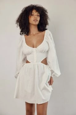 Harvie Shirred Dress -Sabo Shop 1d71209b a767 43e7 8157 f932a1daefba