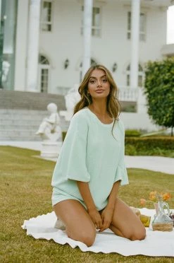 Telisa Shorts - Mint -Sabo Shop 206785aa 2efb 4baa 8b0d 93d73585fa5d
