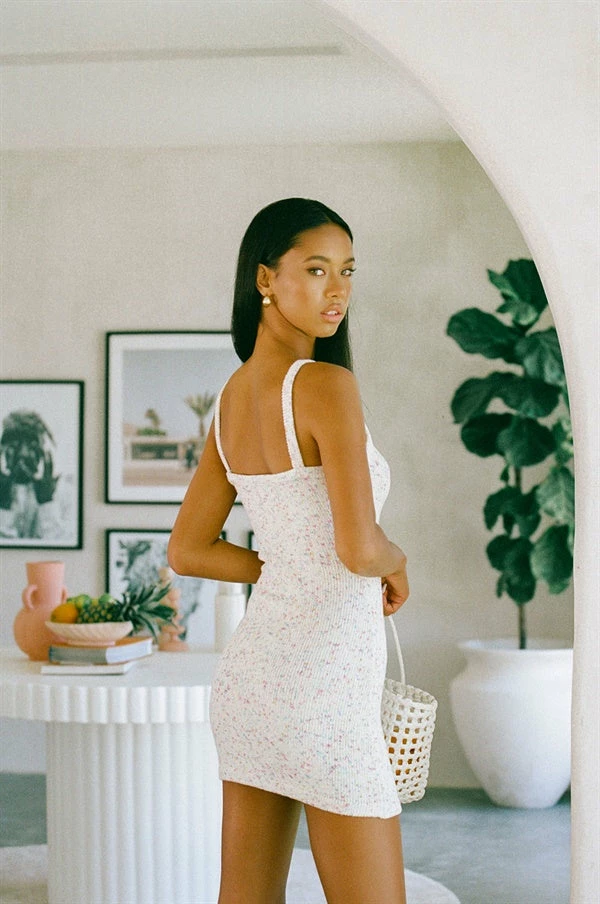 SAMPLE-Jamila Dress - Speck 12 SAMPLE-Jamila Dress - Speck - Image 10