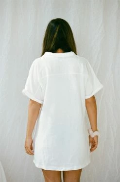 Cosy Shirt Dress - Waffle -Sabo Shop 217f5258 50e6 48bb b218 1aaffca351c0