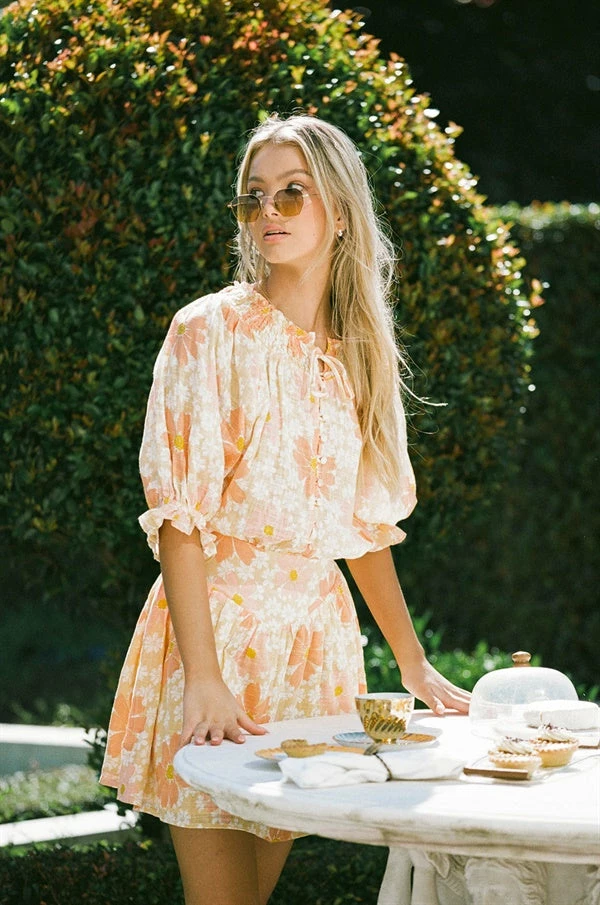 Elli Dress - Autumn Floral 8 Elli Dress - Autumn Floral - Image 6