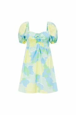 Oura Shirred Dress -Sabo Shop 25b93615 e081 4e42 ae8c 1d164298a7b7