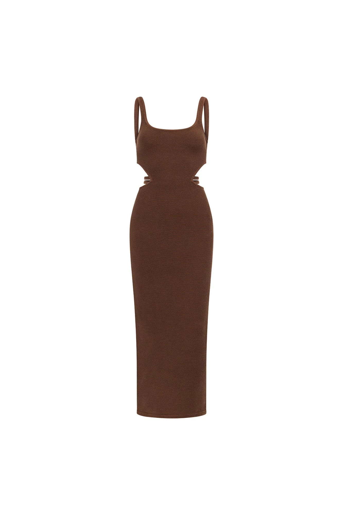 London Knit Dress - Chocolate 8 London Knit Dress - Chocolate - Image 6
