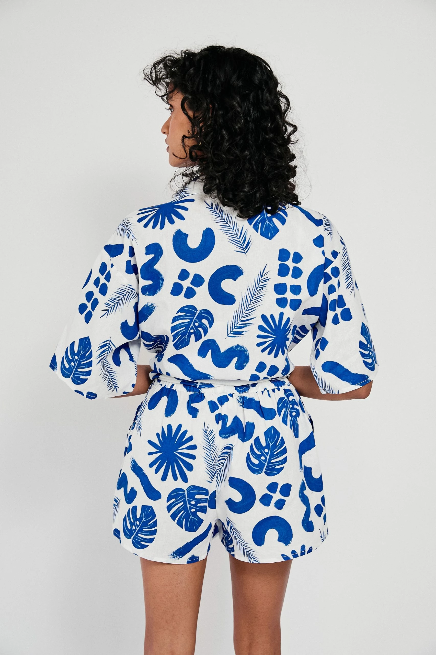 Thessy Top - Blue Leaf 12 Thessy Top - Blue Leaf - Image 10