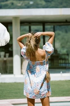 Bambina Dress - Sky Floral -Sabo Shop 299a4863 66b3 4e21 ae8a a7592675fa99