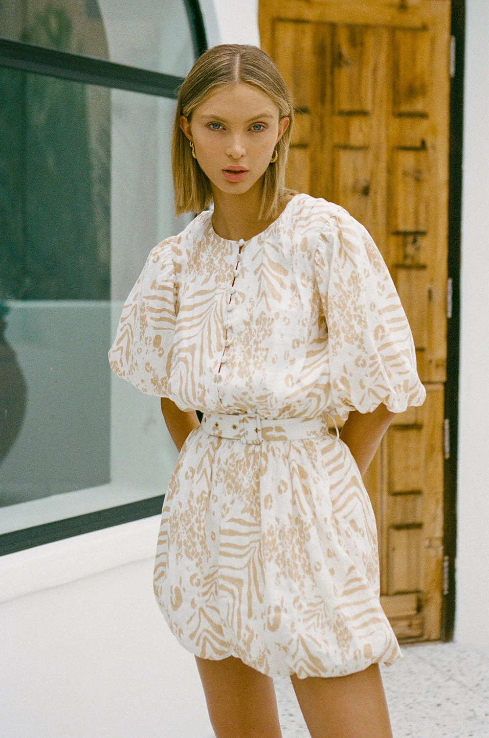 SAMPLE-Aura Linen Dress 12 SAMPLE-Aura Linen Dress - Image 10