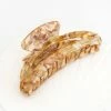 Caramel Marble Claw Clip