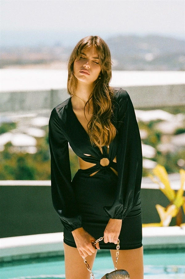 Verena Dress - Black 5 Verena Dress - Black - Image 3