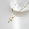 Gold Cross Necklace