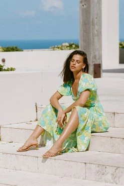 Belle Maxi Dress - Bryony Tropical -Sabo Shop 3283dd97 69ba 485e 9672 6f13c86d6678