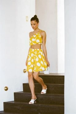 Rome Dress - Yellow Paraiso -Sabo Shop 32b509c2 aa97 423d 990c 9546a17d7256