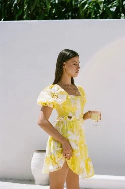 Mariz Shirred Dress -Sabo Shop 3387edf9 3ba9 49d4 a42a e2e57141da7d