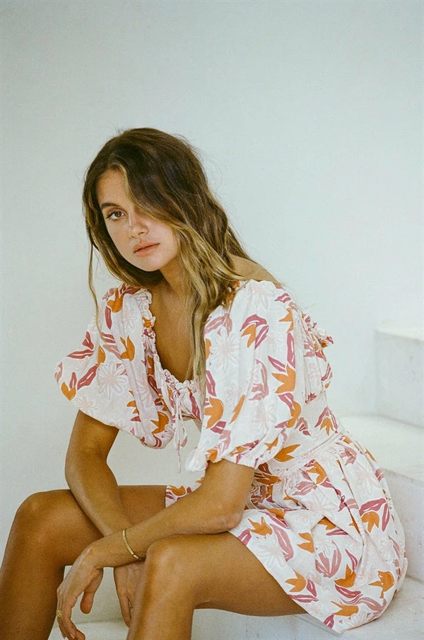 Cuba Corset Dress - Floral 4 Cuba Corset Dress - Floral - Image 2