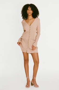 Pax Dress - Tan -Sabo Shop 34b0702d 1de2 44c4 bf04 d91e3caa7866