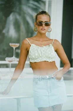 Kleo Top - Moss -Sabo Shop 37417bc0 a96f 4c7d b178 d420ae99d375