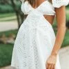 Eviana Eyelet Dress