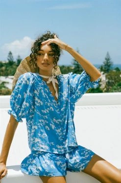 Harlie Top - Blue -Sabo Shop 375714b2 44c4 4a16 a4cf eb63b206d56e