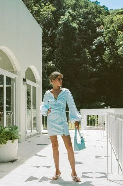 SAMPLE-Minna Button Dress - Blue 10 SAMPLE-Minna Button Dress - Blue -Sabo Shop 375879bd f8a1 437c 9b67 43bfd7b6fd11 72c74459 de12 4a60 848a 8f7a96df99ad