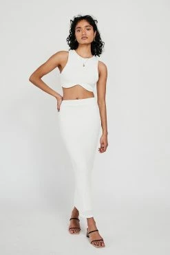 Ollie Skirt - White -Sabo Shop 378ddf35 0d76 4b86 8253 d46af9d7cabb