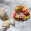 Retro Floral Scrunchie - Yellow -Sabo Shop 3852f170 ffb9 4d69 b1dd 99a8a92a0cfb