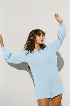 Jayla Playsuit - Blue