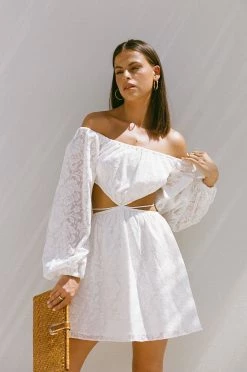 Naiya Off Shoulder Dress -Sabo Shop 3ae0db72 d214 453e 80d4 32a2db2c357f