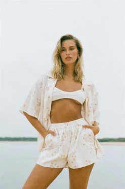 SAMPLE-Jayma Linen Shorts