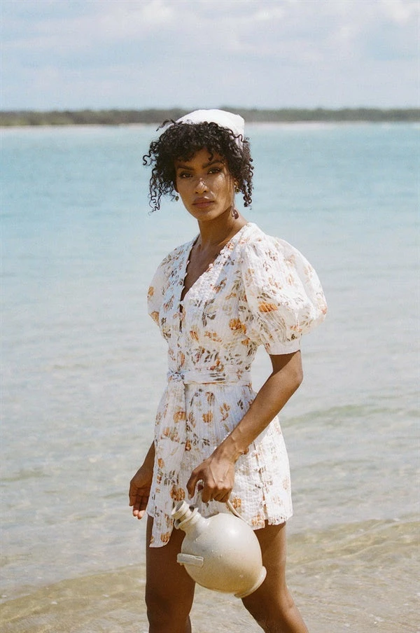 SAMPLE-Kori Dress - Embroidered 4 SAMPLE-Kori Dress - Embroidered - Image 2