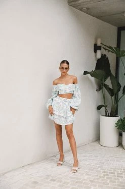 Belted Zoe Skirt - Floral -Sabo Shop 3f380a2a fd67 4954 80db bc3ee889a955