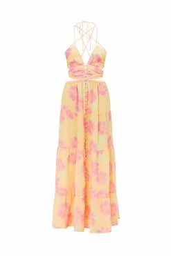 Baila Maxi Dress - Painted Flower -Sabo Shop 4017b304 fb9c 4f24 b3e9 e7065711d132