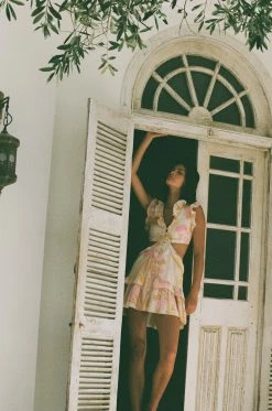 Evaia Frill Dress -Sabo Shop 42fa67f5 8390 4246 8581 6da27942349d