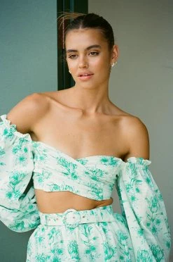 Backless Zoe Top - Tulip Floral -Sabo Shop 43bc3945 95a1 416a 9c29 fd5d038ab0a8