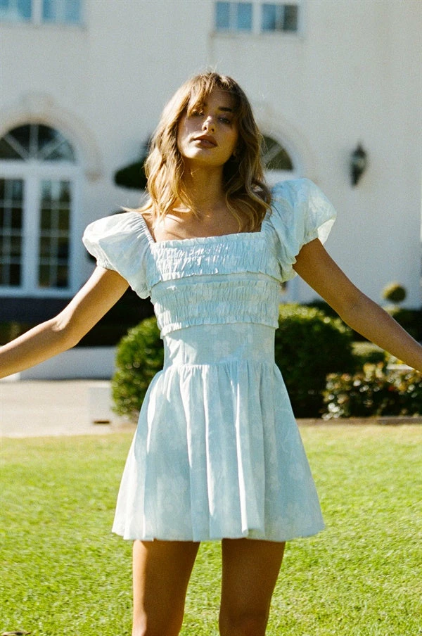 Zinnia Shirred Dress 3 Zinnia Shirred Dress