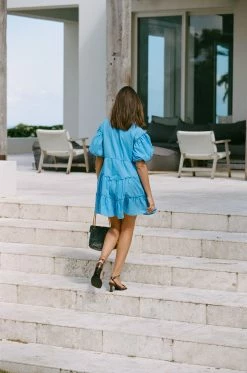 Tarelle Dress - Sky Blue -Sabo Shop 4489d1c6 4ba3 4d48 ab51 34f4e57d3f1e
