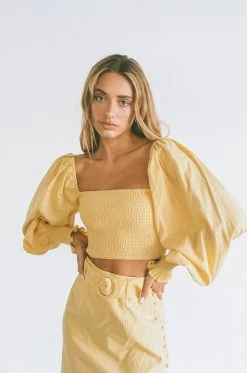 Tuscany Shirred Top -Sabo Shop 4546785b e96a 4c35 b097 6f48e5d6c61a