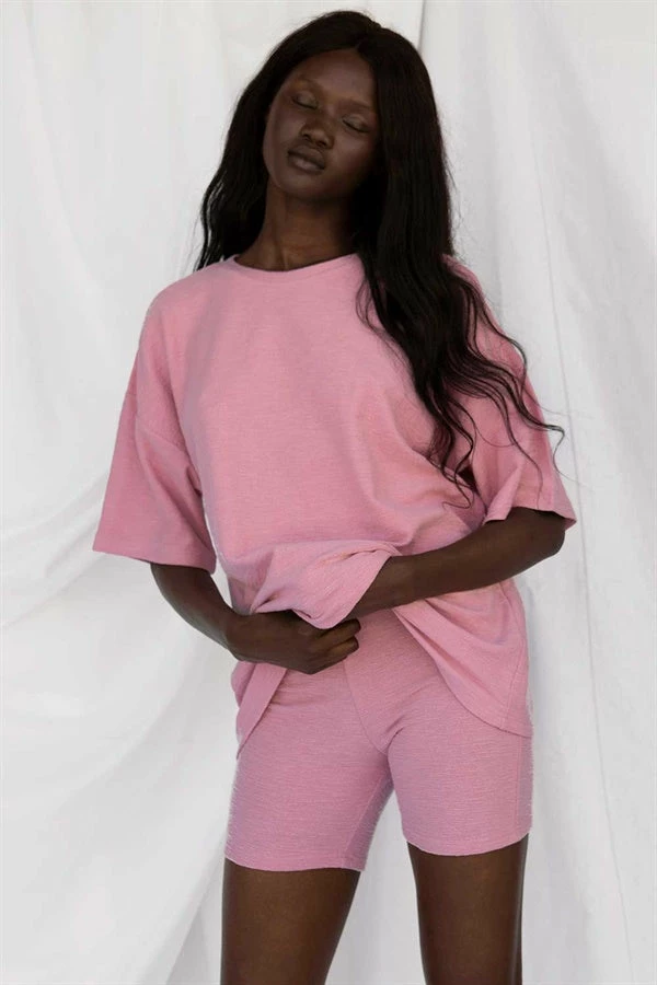 Kiva Bike Shorts - Pink 6 Kiva Bike Shorts - Pink - Image 4